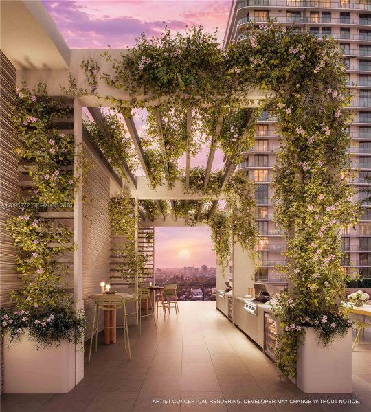 Condo located in Miami Beach, FL showcasing its design and architecture (Image 8).