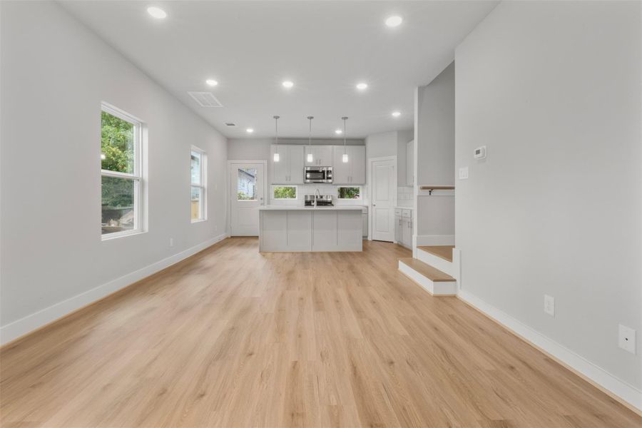 Spacious, unfurnished interior of a new home in , Houston (Image 15). Spacious, unfurnished interior of a new home in , Houston (Image 15).