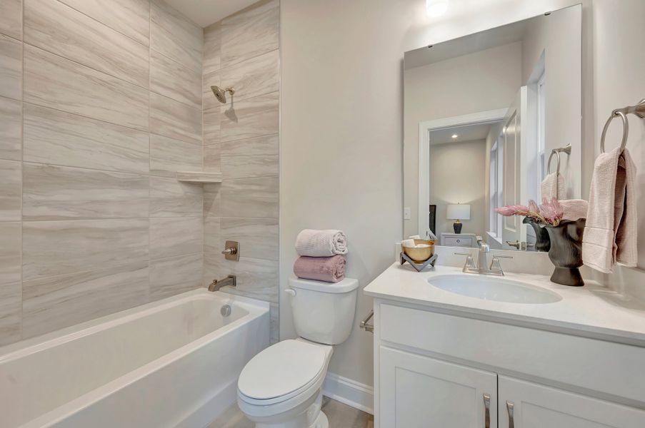 Furnished interior view inside a new home in Old Town Village, Waxhaw (Image 29).