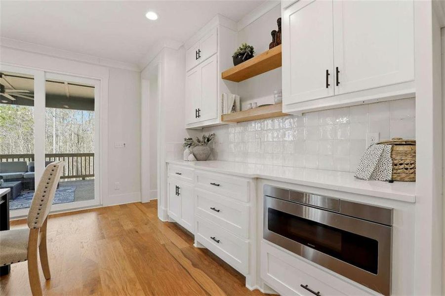 Furnished interior view inside a new home in , Newnan (Image 37).