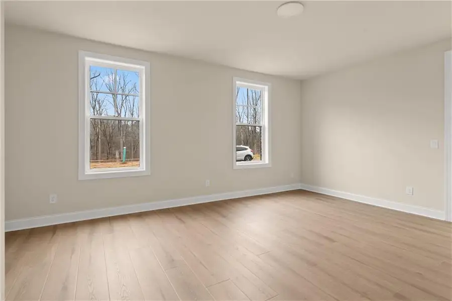 Spacious, unfurnished interior of a new home in Waterside Single Family, Peachtree Corners (Image 15). Spacious, unfurnished interior of a new home in Waterside Single Family, Peachtree Corners (Image 15).