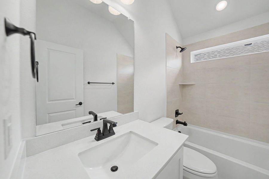 Furnished interior view inside a new home in Aster Park, McKinney (Image 14).