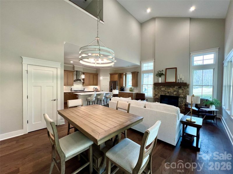 Furnished interior view inside a new home in , Hendersonville (Image 6). Furnished interior view inside a new home in , Hendersonville (Image 6).