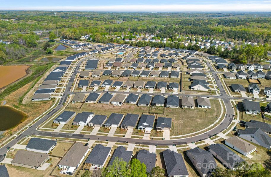 Aerial of Neighborhood