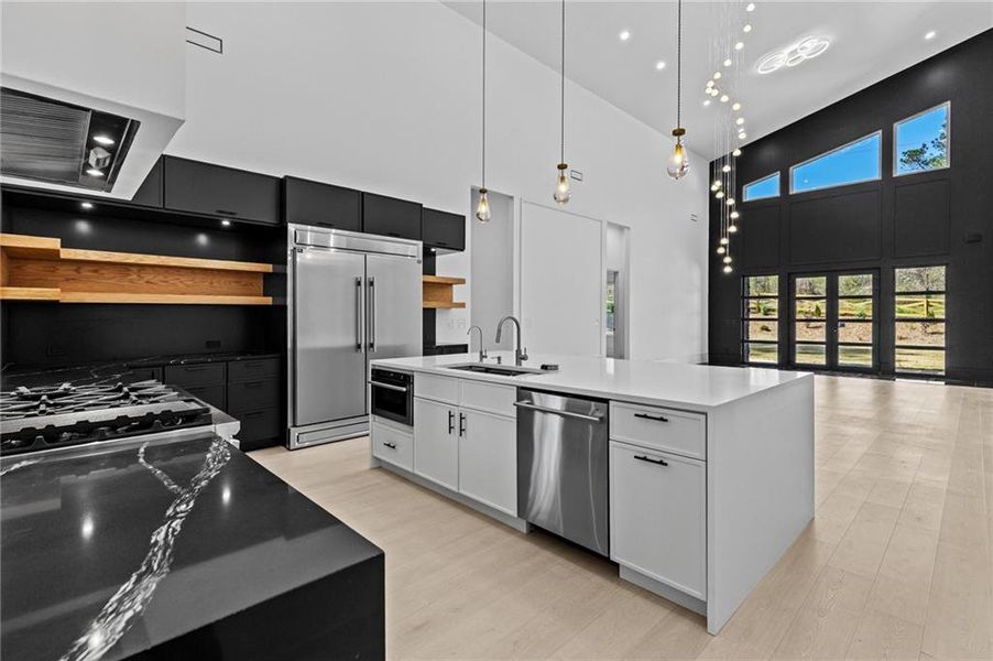 Furnished interior view inside a new home in , Winder (Image 18).