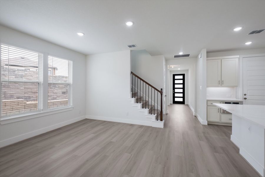 Spacious, unfurnished interior of a new home in Crown Ridge Manor, San Antonio (Image 13). Spacious, unfurnished interior of a new home in Crown Ridge Manor, San Antonio (Image 13).