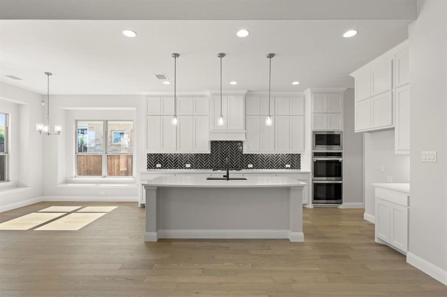 Furnished interior view inside a new home in Lake Shore Village, Rowlett (Image 13).