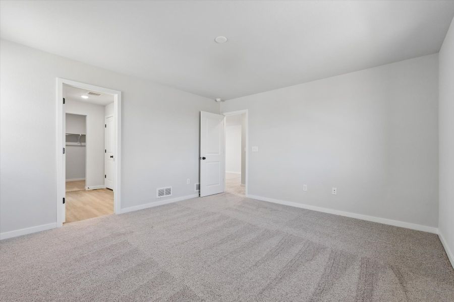 A room with white walls.