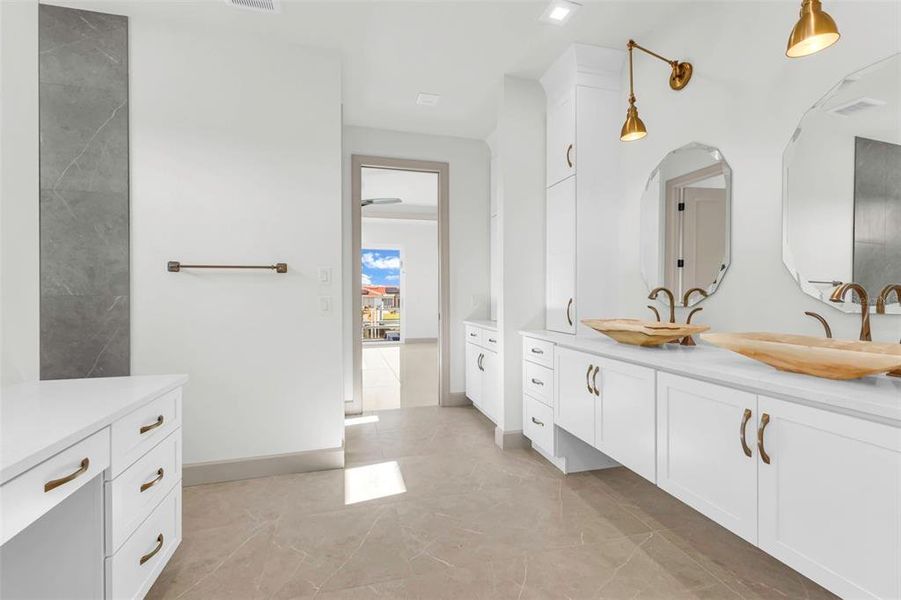 Furnished interior view inside a new home in , Punta Gorda (Image 35).