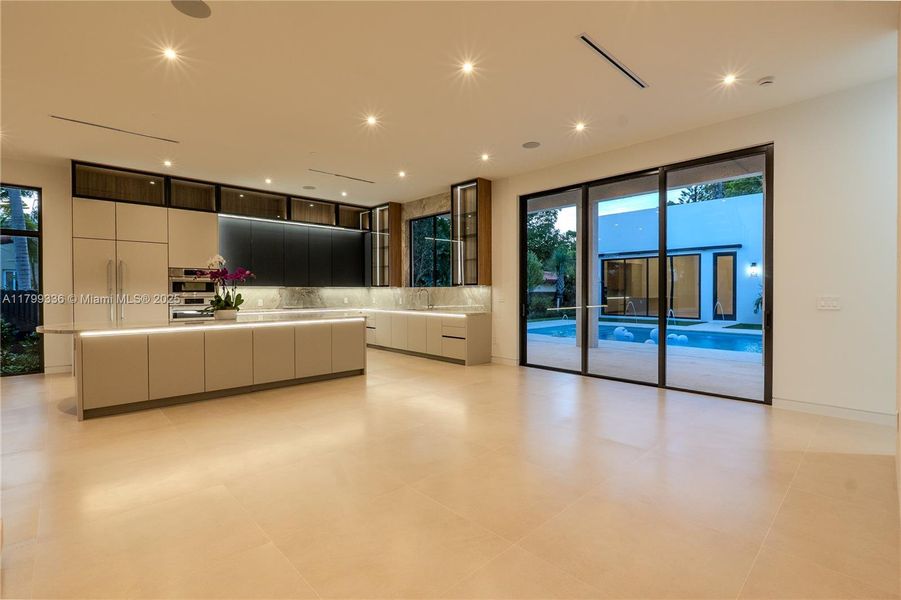 Furnished interior view inside a new home in , Miami (Image 10). Furnished interior view inside a new home in , Miami (Image 10).