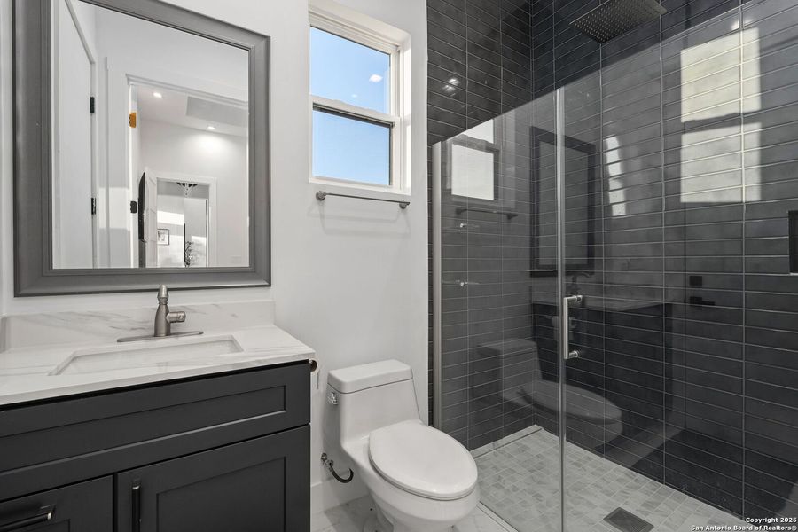 Furnished interior view inside a new home in , Spring Branch (Image 35).