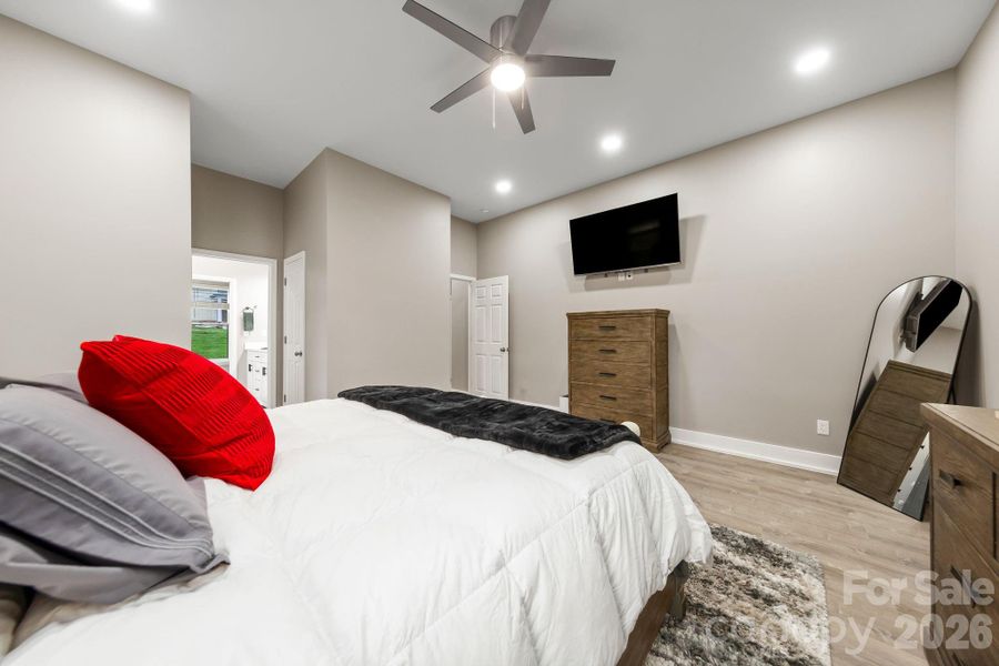 Furnished interior view inside a new home in , Bessemer City (Image 28).