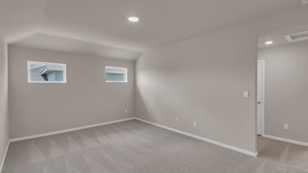 Representative unfurnished interior of a home built from the The Naples by D.R. Horton in Trails at Wildhorse, Austin (Image 23). Representative unfurnished interior of a home built from the The Naples by D.R. Horton in Trails at Wildhorse, Austin (Image 23).