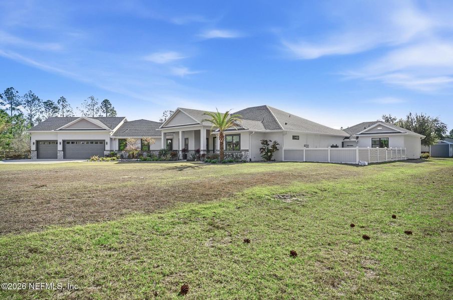 Exterior details and patio area of a home in , Palm Coast (Image 42). Exterior details and patio area of a home in , Palm Coast (Image 42).