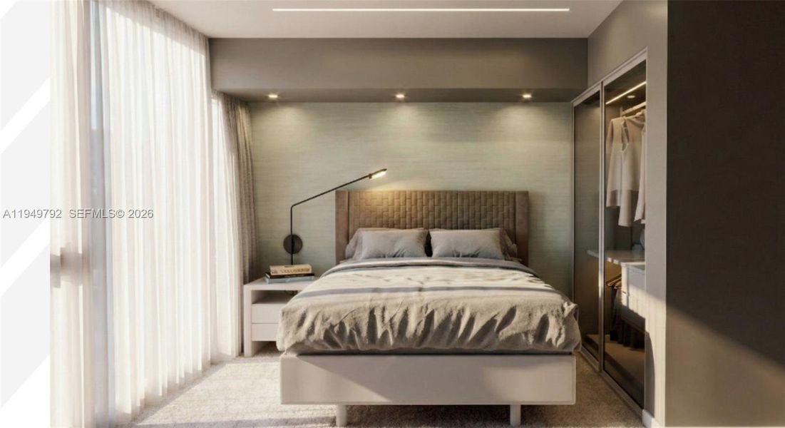 2n bedroom designer project - virtually staged