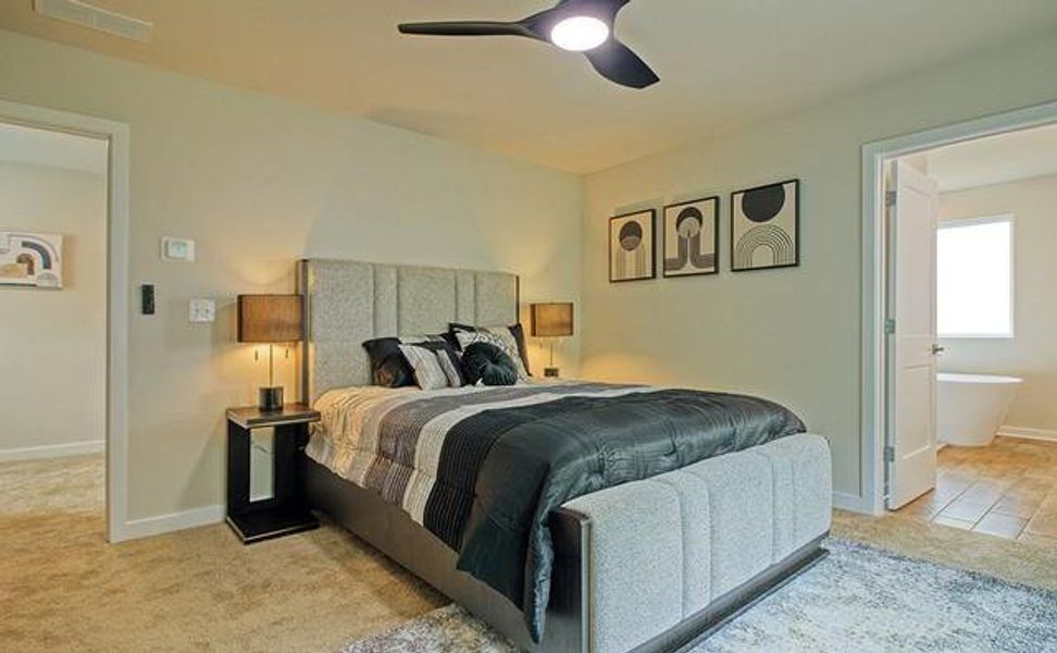 Furnished interior view inside a new home in Jones Crossing, Hogansville (Image 12).