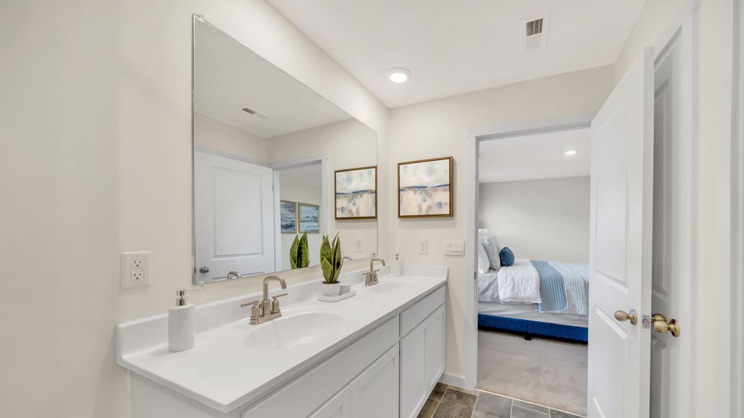 Furnished interior view inside a new home in Timber Creek, Rossville (Image 17).