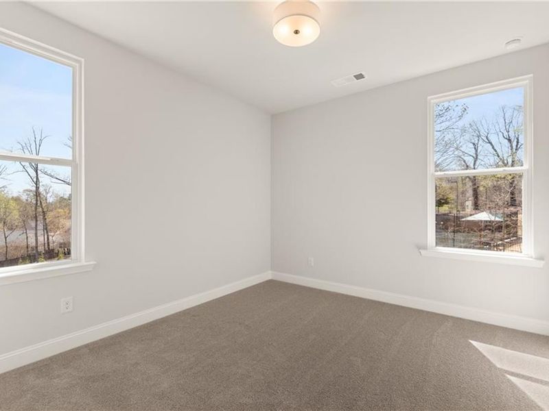 Spacious, unfurnished interior of a new home in Melody Lakeside Estates, Buford (Image 28).