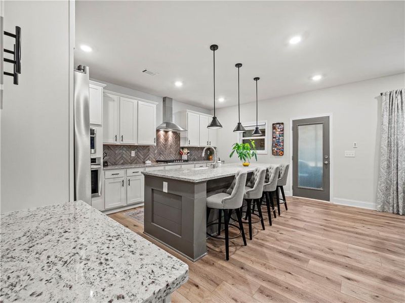 Furnished interior view inside a new home in , Hoschton (Image 51).