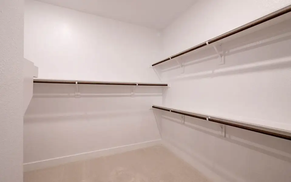 Representative unfurnished interior of a home built from the Malibu by CastleRock Communities in Lakesong, Grand Prairie (Image 19).