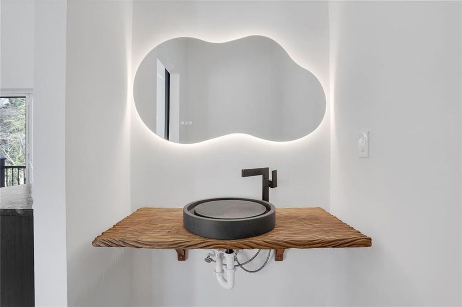 Close-up of interior finishes inside a home in , Atlanta (Image 13).