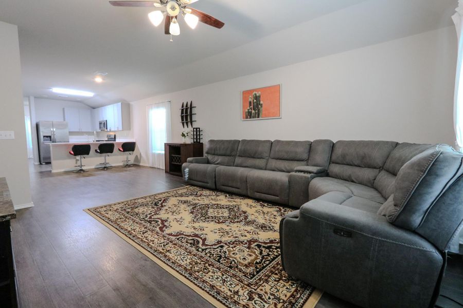 Furnished interior view inside a new home in Magnolia Ridge: Watermill Collection, Magnolia (Image 34). Furnished interior view inside a new home in Magnolia Ridge: Watermill Collection, Magnolia (Image 34).