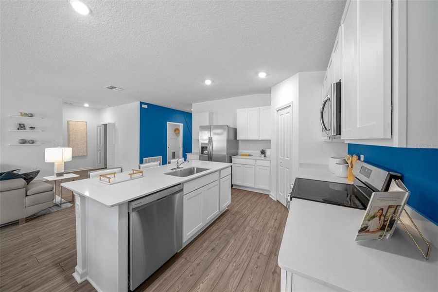Furnished interior view inside a new home in Tara Forest East, Alachua (Image 36).