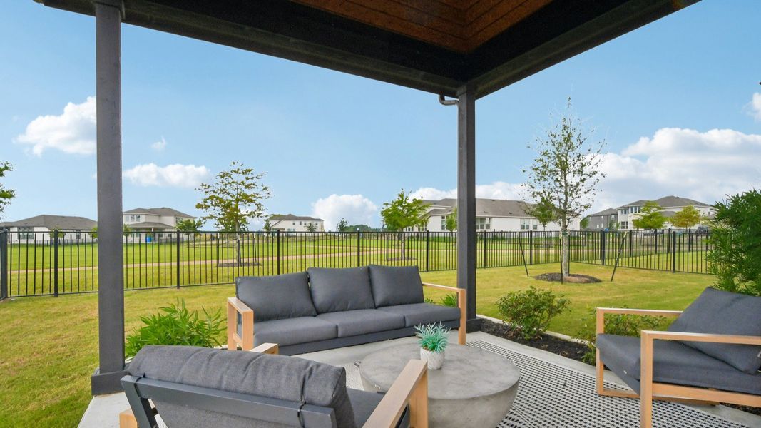 Representative furnished interior of a home built from the Elm by DRB Homes in Infinity Square, Kyle (Image 33). Representative furnished interior of a home built from the Elm by DRB Homes in Infinity Square, Kyle (Image 33).