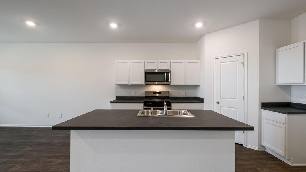 Furnished interior view inside a new home in Talavera, Kyle (Image 7). Furnished interior view inside a new home in Talavera, Kyle (Image 7).