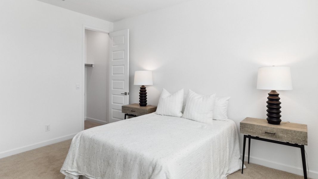 Furnished interior view inside a new home in Desert Moon Estates, Buckeye (Image 4).