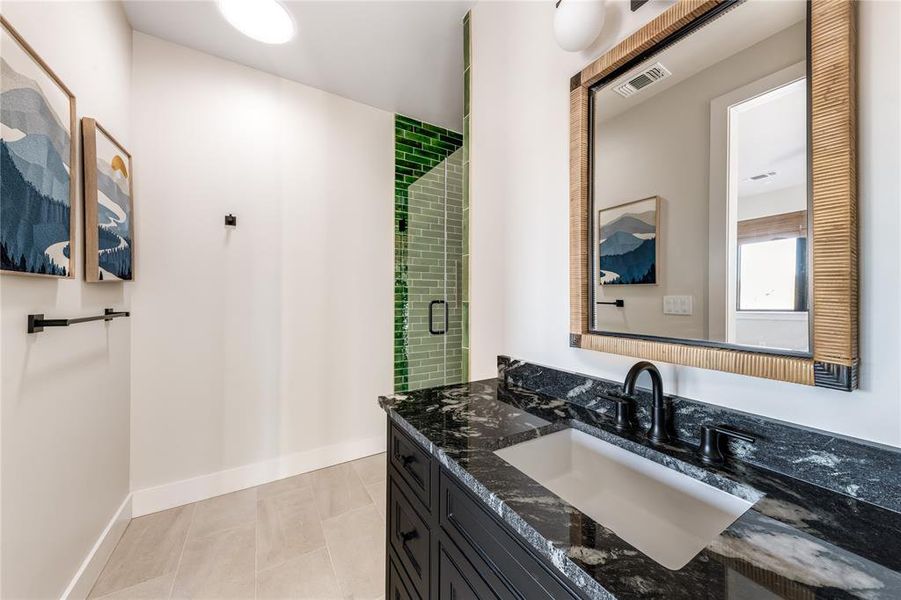 Furnished interior view inside a new home in , Iredell (Image 23).