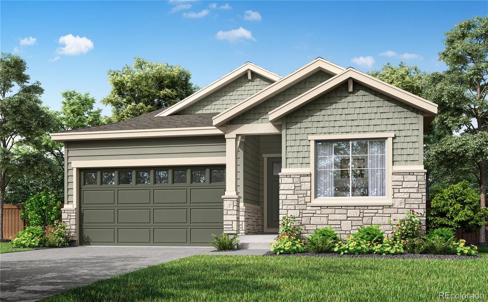 Photos are a rendering and example of Tri Pointe Homes Plan 3510. They ARE NOT actual photos of the home - colors and finishes will vary.