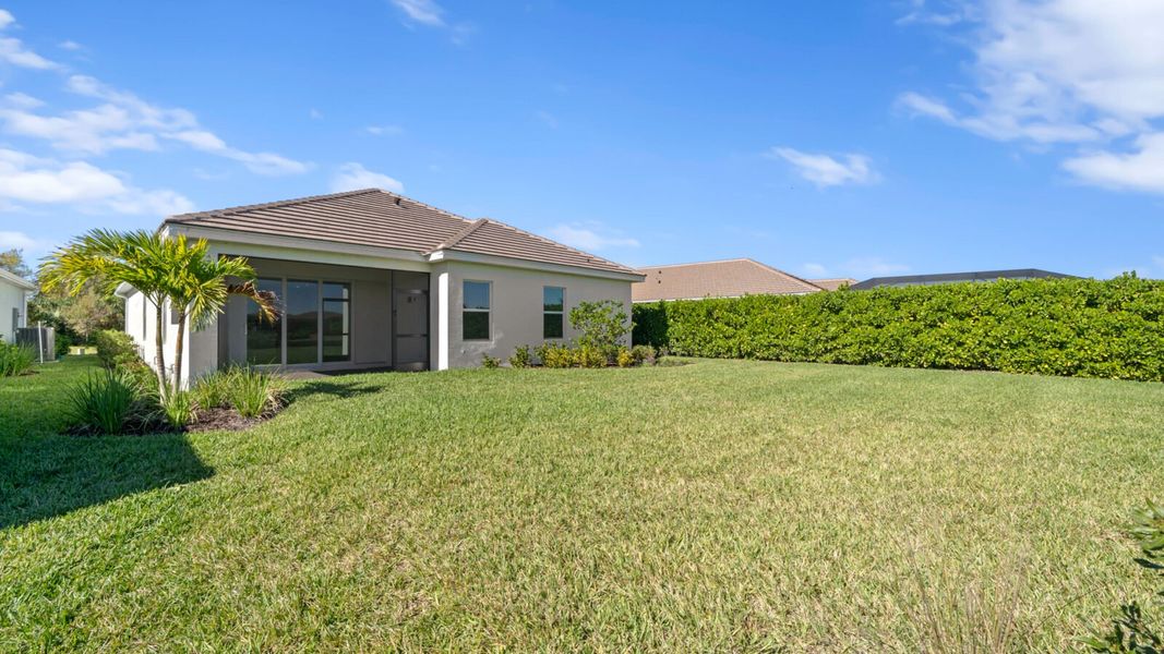 Exterior details and patio area of a home in Verandah, Fort Myers (Image 4).