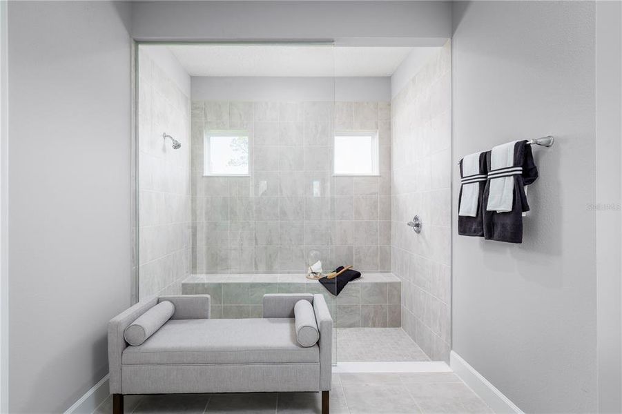 Furnished interior view inside a new home in Brooks Landing, Titusville (Image 17).