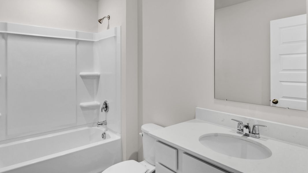 Furnished interior view inside a new home in Bailey Park, Fayetteville (Image 3).