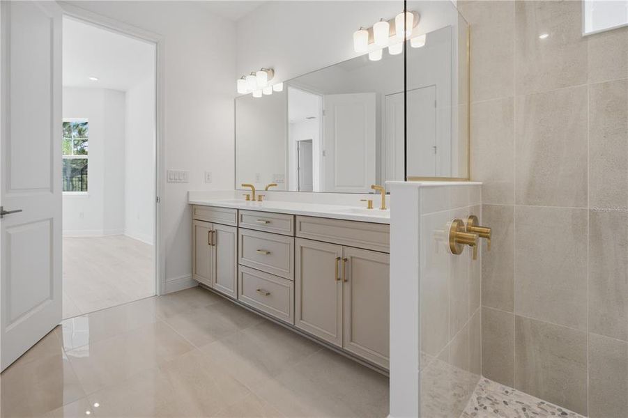 Furnished interior view inside a new home in Bella Collina, Montverde (Image 9).
