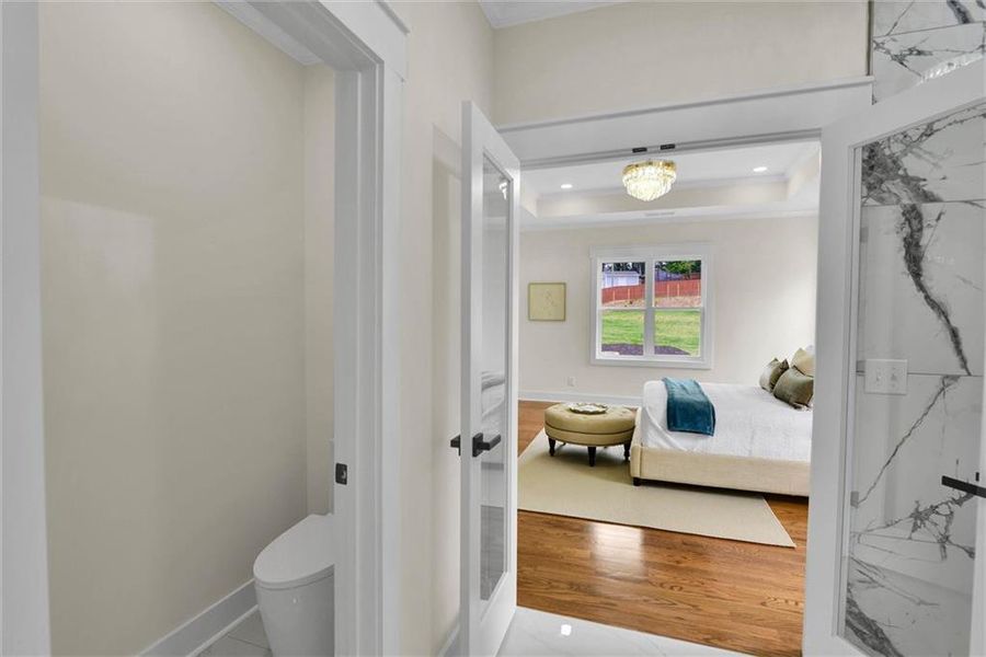 Furnished interior view inside a new home in , Snellville (Image 43).