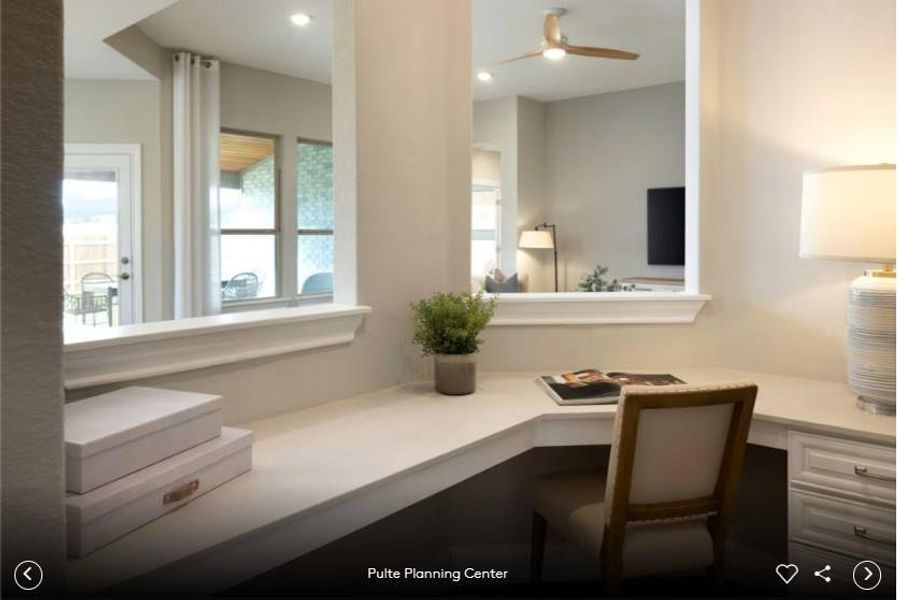 Interior photos- Photo of Pulte model home with same floor plan, not of actual home listed.