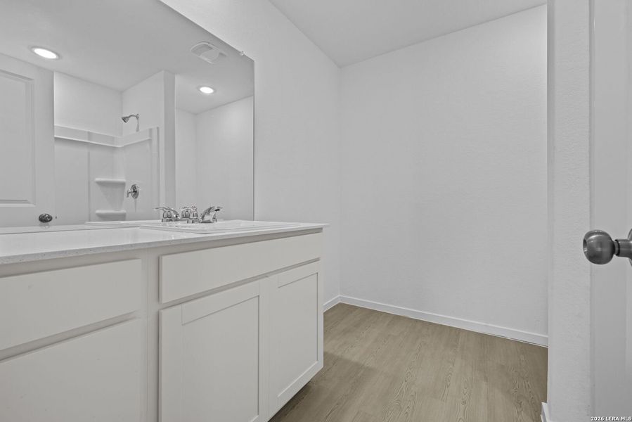 Furnished interior view inside a new home in Voss Farms, New Braunfels (Image 6).