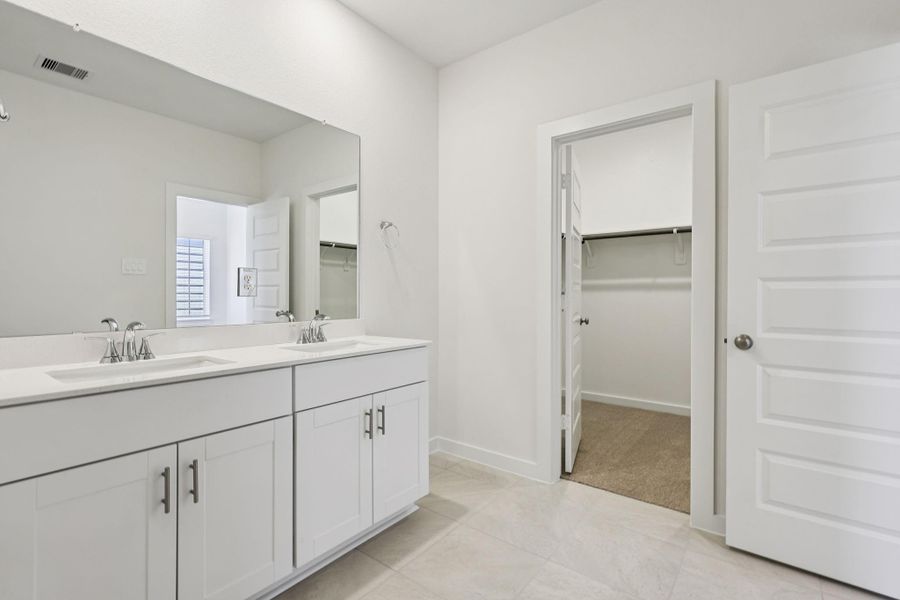 Furnished interior view inside a new home in Parkway Commons - City Series, Missouri City (Image 13).