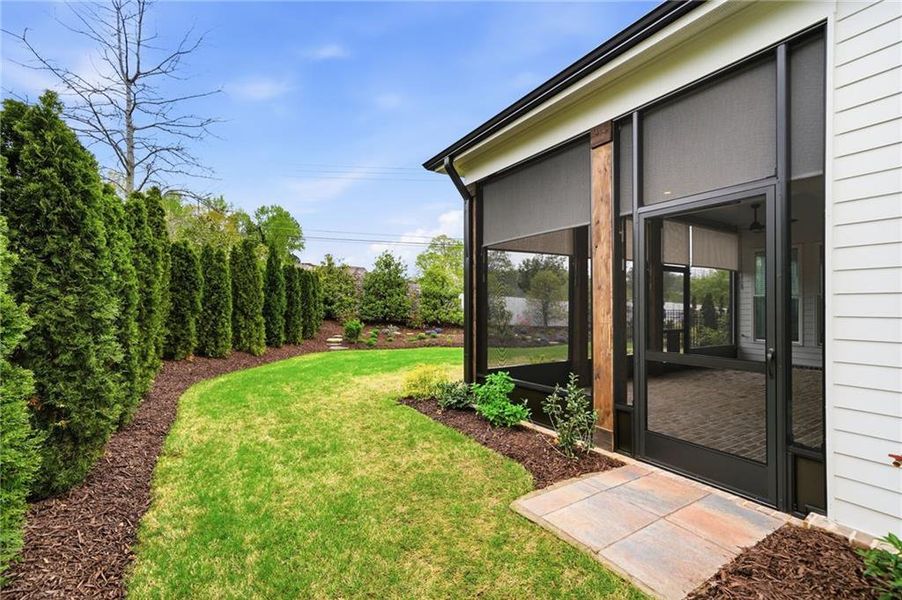 Exterior details and patio area of a home in , Canton (Image 29). Exterior details and patio area of a home in , Canton (Image 29).