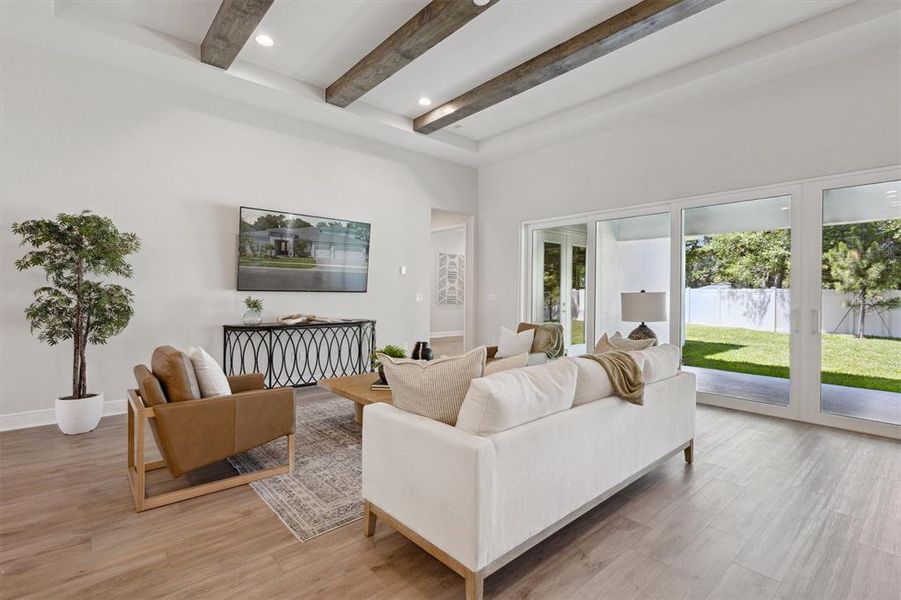 Furnished interior view inside a new home in Crestwood Estates, Valrico (Image 28). Furnished interior view inside a new home in Crestwood Estates, Valrico (Image 28).