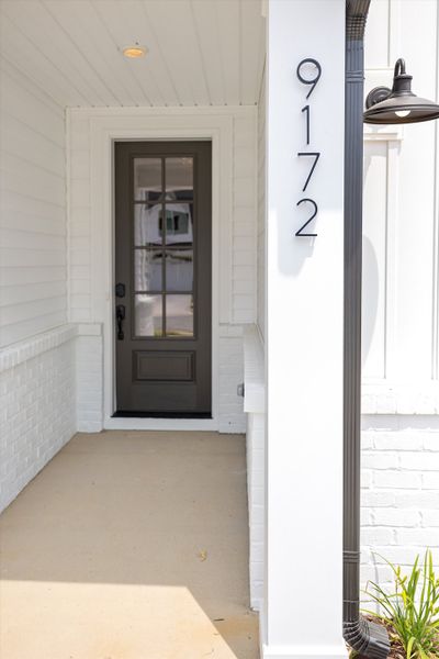Representative exterior details of a home built from the The Ellery by RobuckHomes in Baylee Ridge, Selma (Image 4).