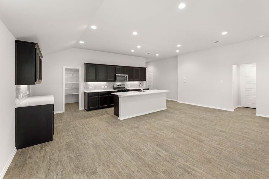 Representative exterior photo of a completed home built from the Lincoln by Impression Homes in ValleyBrooke, Mesquite, TX (Image 10).