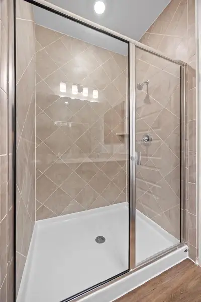 Furnished interior view inside a new home in Overlook Ranch, Georgetown (Image 4). Furnished interior view inside a new home in Overlook Ranch, Georgetown (Image 4).