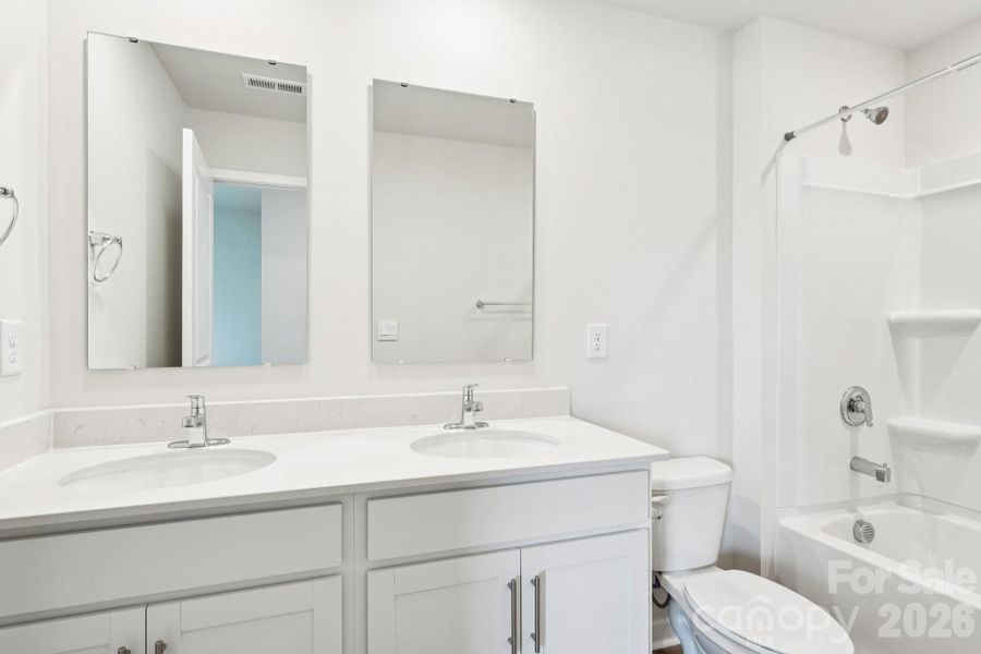 Furnished interior view inside a new home in Woodhaven at Chester, Chester (Image 7).