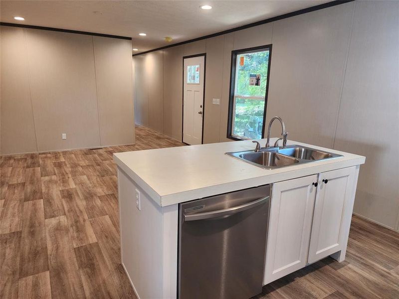Furnished interior view inside a new home in , Gun Barrel City (Image 3).