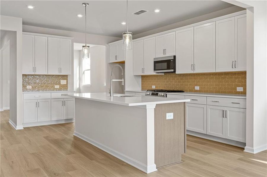 Furnished interior view inside a new home in Kelly Preserve, Loganville (Image 6).