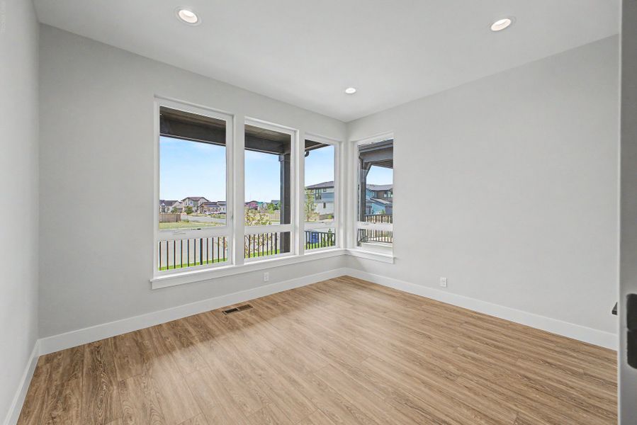 Spacious, unfurnished interior of a new home in West Grange, Longmont (Image 41). Spacious, unfurnished interior of a new home in West Grange, Longmont (Image 41).