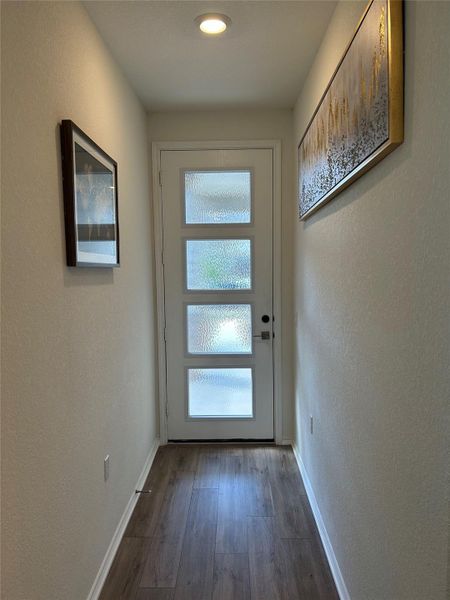 Beautiful front door and foyer Beautiful front door and foyer